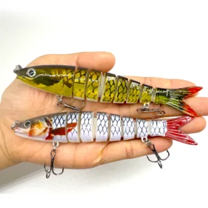 8 Segment Imitation Life-Like Lures