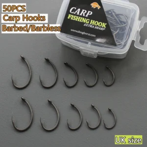 Stainless Steel Barbed/Barbless hooks