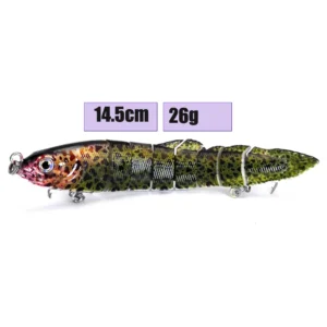9 Segment Life-Like Fishing Lures – Get Your Catch!